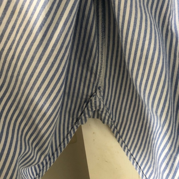 H&M Bundle Striped Button-down Oversized Shirt - Picture 2 of 8